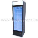 Шкаф холодильный для напитков GoodFood BC360BW2LEDCOL черный-белый